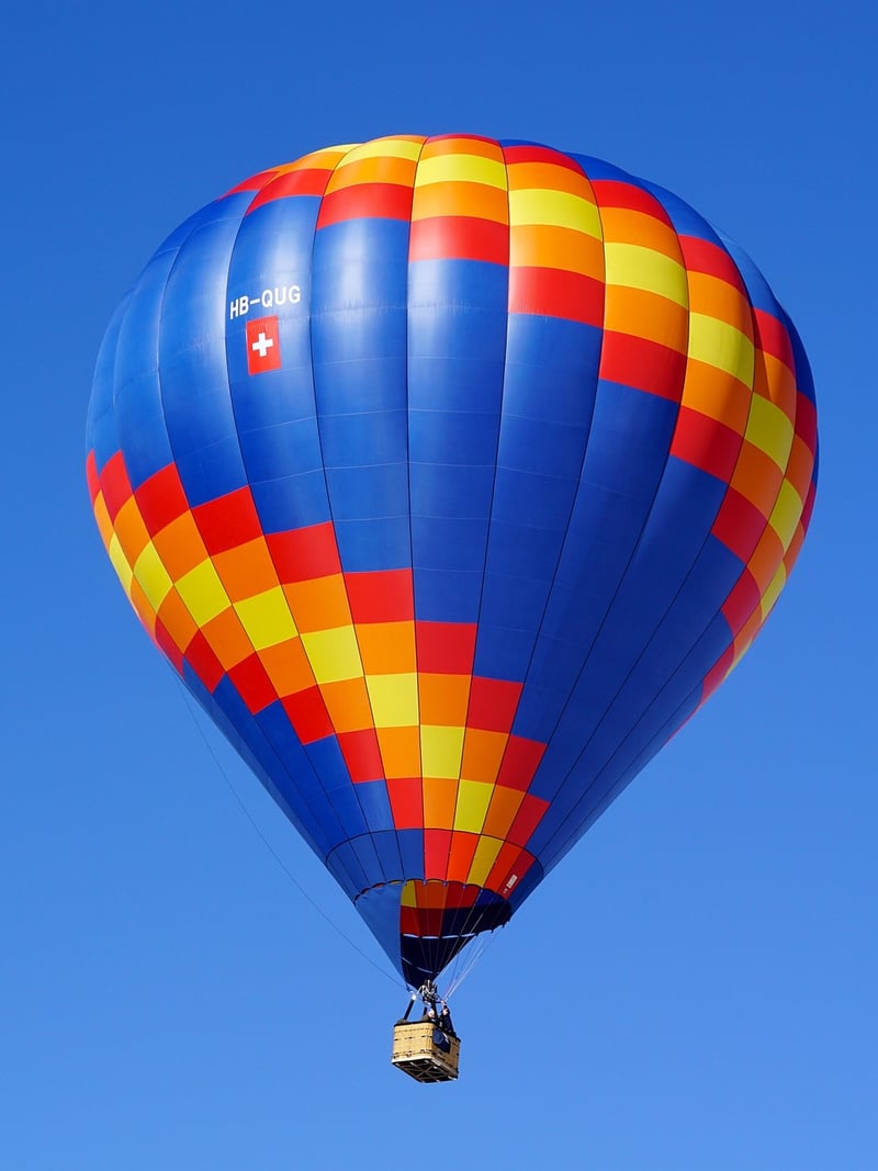 Hot air balloon safari